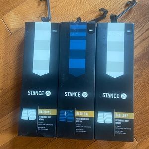 Men’s small Stance boxer briefs. 3 total